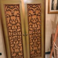 Armadietto + sedia in stile veneziano