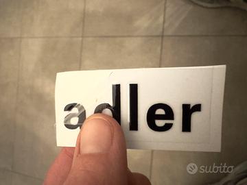 Adesivo macchina da cucire industriale Adler