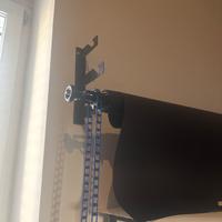 Porta fondali da 3 più un fondale nero 1.3m