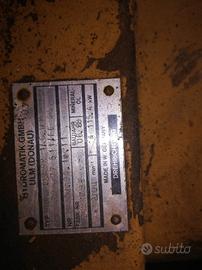 pompa 200 quintali escavatore hidromatic 115