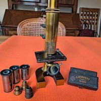 MICROSCOPIO INIZIO 1900 C. REICHERT WIEN