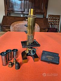MICROSCOPIO INIZIO 1900 C. REICHERT WIEN