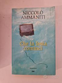 Libro "Che la festa cominci" di Niccolò Ammaniti