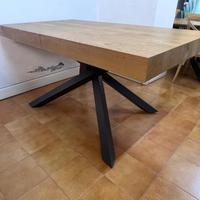 TAVOLO ALLUNGABILE NUOVO IN ROVERE