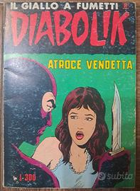 Diabolik R n.4 "Atroce vendetta" prima ristampa