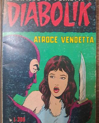 Diabolik R n.4 "Atroce vendetta" prima ristampa