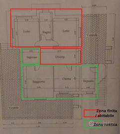 Villa indipendente 180 mq con 3000 mq frutteto