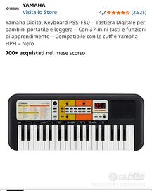 Tastiera digitale YAMAHA pss-F30 nuovo