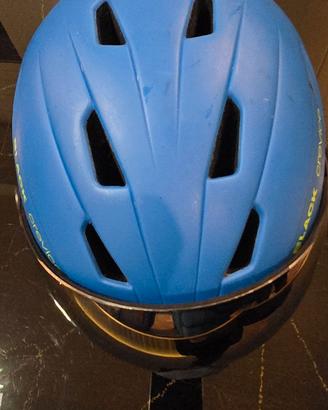 Casco Black Crevice lente specchiata tg xs53/54 cm