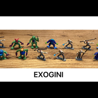 Exogini personaggi gioco  mostri mutanti