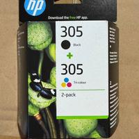 Multipack hp 305-originale nero+tricromia (2 cartu
