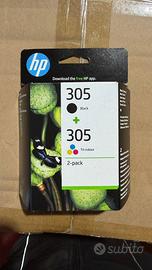 Multipack hp 305-originale nero+tricromia (2 cartu