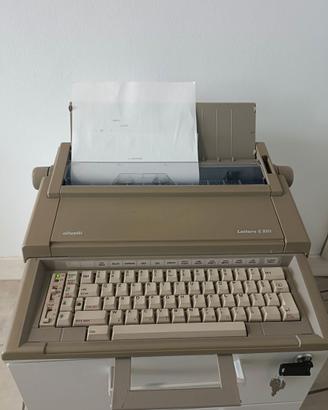 Macchina da scrivere Olivetti Lettera E 501