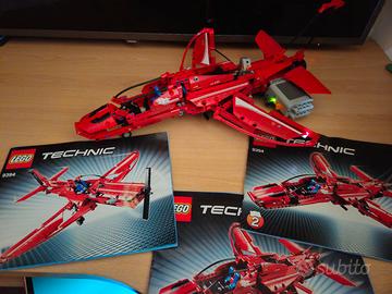 lego tecnic 9394 aereo con lego 8293 power fuction