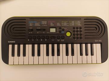 tastiera mini casio SA 46 come nuova