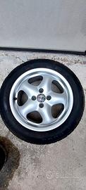 5 cerchioni gommati alfa 164