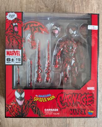 Action figure Carnage Mafex medicom Toy NUOVA
