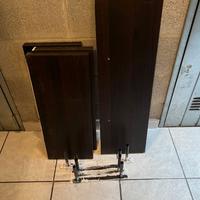 Mensole legno tamburato