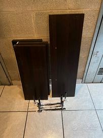 Mensole legno tamburato