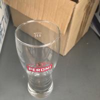 Bicchiere birra Peroni