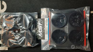 Treno gomme con cerchi della MST