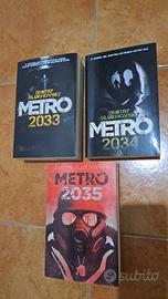 LIBRI TRILOGIA METRO