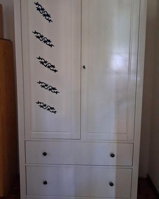 Armadio   decorato h 200 cm