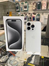 iPhone 15 Pro 256GB Bianco-Garanzia 1 Anno