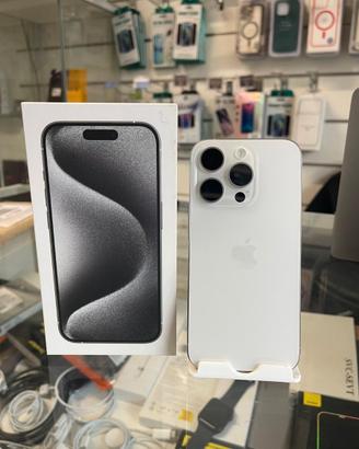 iPhone 15 Pro 256GB Bianco-Garanzia 1 Anno