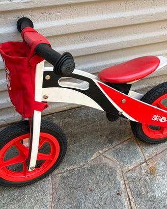 Bici senza pedali bambino