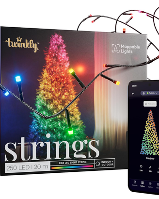 Twinkly Strings 250LED RGB 20m - Luci Smart Gen II