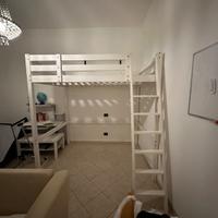 Letto a soppalco IKEA STORA con materasso