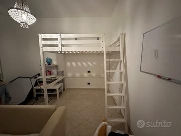 Letto a soppalco IKEA STORA con materasso