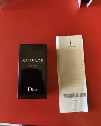 Profumo dior sauvage 100ml