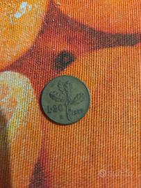 20 lire del 1957 moneta rarissima