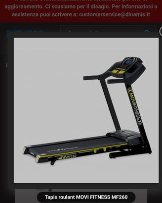 tapis roulant movi fitness 260