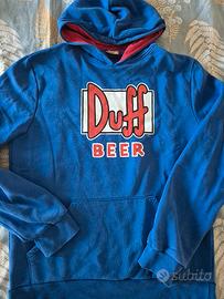 Felpa blu Duff Beer The Simpson tg XL