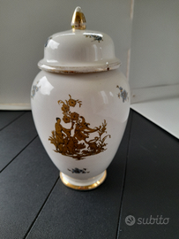 Vaso con coperchio Coronetti