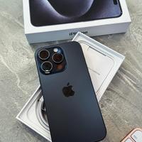 iPhone 15 Pro, 128GB, colore Blu Titanium