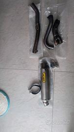 scarico Suzuki v-strom 650 (terminale+ tubi)