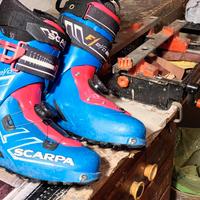 Scarponi scialpinismo Scarpa 42/43