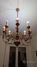 Lampadario in stile fiorentino