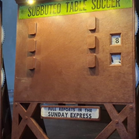 tabellone subbuteo modificato a LED