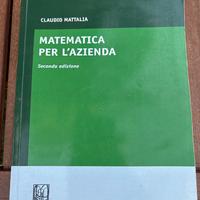 Matematica per l’Azienda - Claudio Mattalia