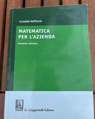 Matematica per l’Azienda - Claudio Mattalia
