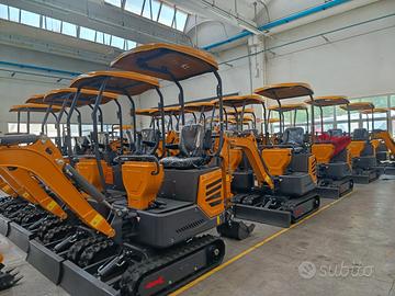 Mini escavatore mini pala dumper