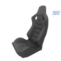 SEDILE SPORTIVO SEMI-BAUCKET STILE RS PELLE NERA S