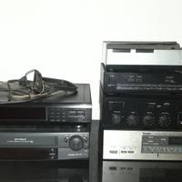 amplificatore radio videoregistratore
