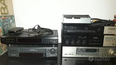 amplificatore radio videoregistratore