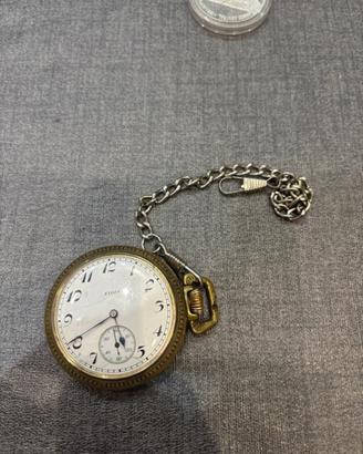 Orologio da tasca elgin anno 1922 TIENE IL TEMPO